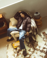 휠라, ‘고현정 다운’ 패딩룩 공개