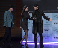 [포토] 채수빈 에스코트 하는 친절한 유연석