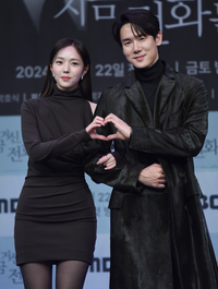 [포토] 채수빈-유연석 ‘러블리 하트’