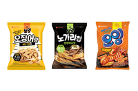 롯데웰푸드, 어른이 공략 ‘오잉 오징어랑 버터구이칩’ 출시