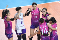 [포토] 김연경 ‘주먹 불끈 쥐고 환호’