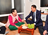 장성군, 동절기 맞아 국가유공자 유가족 위문