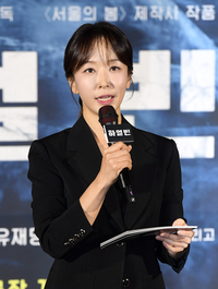 [포토]‘하얼빈’ 제작보고회 MC 맡은 박선영 아나운서