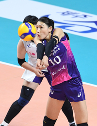 [포토]김연경의 서브 리시브