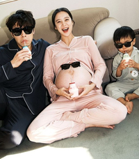 우혜림, 힙한 만삭 사진 “선글라스+우유로 살렸다” [★SNS]