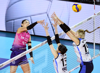 [포토]흥국생명의 공격을 이끄는 김연경