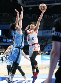 [포토]SK 오재현, 과감한 레이업슛