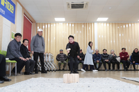 육동한 춘천시장, 동면경로당 회장단 몰키 대회 참석