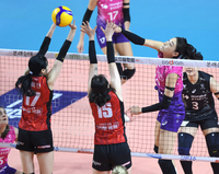 [포토] 김연경 ‘잘 뚫었어’