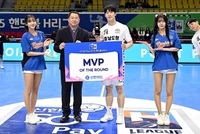 충남도청 오황제, 핸드볼 H리그 1라운드 남자부 MVP 선정