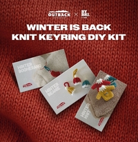 아웃백, 수익금 전액 기부되는 ‘손뜨개 키링 키트’ 출시