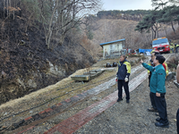 육동한 춘천시장, 산불 현장 점검