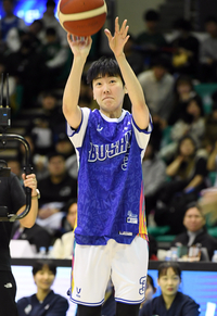 [포토]BNK썸 박혜진, 3점슛 콘테스트 예선