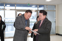 육동한 춘천시장, 창촌농공단지(청년문화센터 대상지) 현장 방문