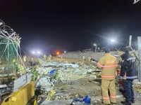 전남도, 제주항공 여객기 사고수습 위해 야간수색 이어가