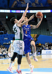 [포토]삼성 이원석, 과감한 공격