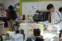 평창군 용전중학교 교육 가족 일동, 알뜰시장 바자회 수익금 기탁