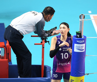 [포토] 김연경 ‘확실하게 손에 맞았어요’