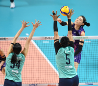 [포토] 김연경 ‘이걸 막다니’