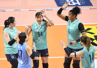 [포토] GS칼텍스 ‘연패 끊으러 가자’