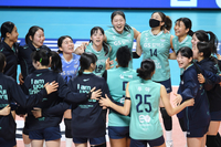 [포토] 마침내 14연패 탈출하는 GS칼텍스