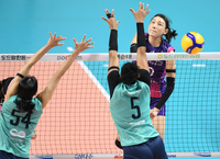 [포토] 김연경 ‘블로킹은 피하자’