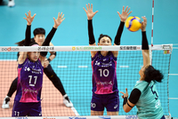 [포토] 김수지-김연경 ‘막을 수 있어’