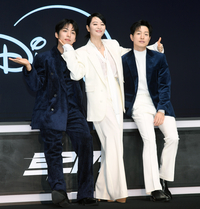 [포토]‘트리거’ 김혜수, ‘주종혁-정성일의 연기 보증합니다!’