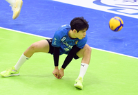 [포토]한국전력 김건희, 피해야 해!