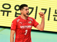 한국전력에 닥친 ‘악재’, 마테우스 복근 부상…권영민 감독 “찢어지지 않았지만 무리하지 않으려 한다”[현장인터뷰]