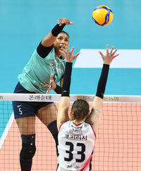 [포토]GS칼텍스 실바의 공격