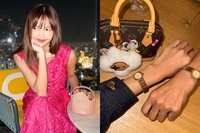 블랙핑크 리사, ‘루이비통 재벌 2세’와 커플 시계 인증? [★SNS]