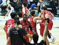 [포토] 정관장 ‘10연패 후 승리’