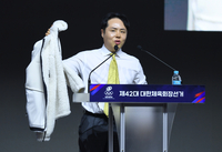 [포토] 오주영 후보 ‘대한민국 체육은 바뀌어야 합니다’