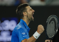 25번째 메이저 우승 노리는 조코비치, 호주오픈 1R 역전승…알카라스·신네르도 2회전 진출