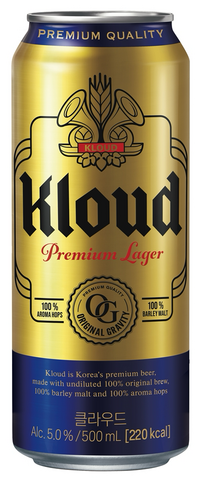 롯데칠성, 프리미엄 맥주 ‘클라우드’ 리뉴얼
