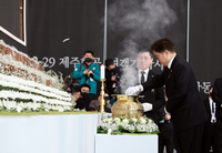우원식 국회의장, ‘12.29 제주항공 여객기 참사 희생자 합동 추모식’ 참석