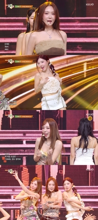 ‘컴백’ 브브걸, ‘LOVE 2’로 ‘뮤직뱅크’ 녹였다!