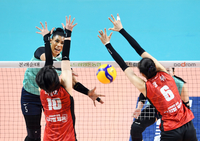 [포토]공격 성공하는 GS칼텍스 실바