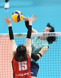 [포토]GS칼텍스 유서연, 힘차게!