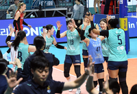 [포토]페퍼저축은행에 완승 거둔 GS칼텍스