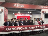 강원자치도, CES 2025 첫 단독관 운영 ‘역대 최대 성과’ 달성