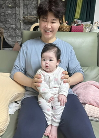 박수홍 딸, 생후 90일에 이런 이목구비를?