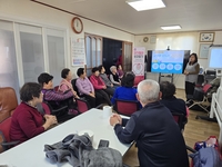 홍천군보건소 방문 보건팀, 농한기 경로당 순회 ‘찾아가는 건강 교실’ 진행