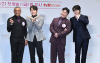 [포토]추성훈-최대철-태항호-한정완, ‘잘생긴 트롯’으로 함께!