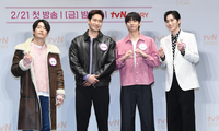 [포토]‘잘생긴 트롯’ 함께 하는 장혁-정겨운-현우-김준호