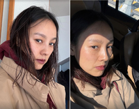 이효리, 추위 녹이는 강렬한 눈빛~