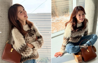 리치맘 이시영, 데일리룩도 럭셔리하게...