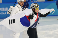‘진격의 아웃코스’ 김길리 쇼트트랙 1500m 금빛 질주 대회 첫 2관왕…韓 대회 6연패[2025 동계AG]