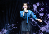 [포토]송가인 쇼케이스, ‘아사달’ 열창